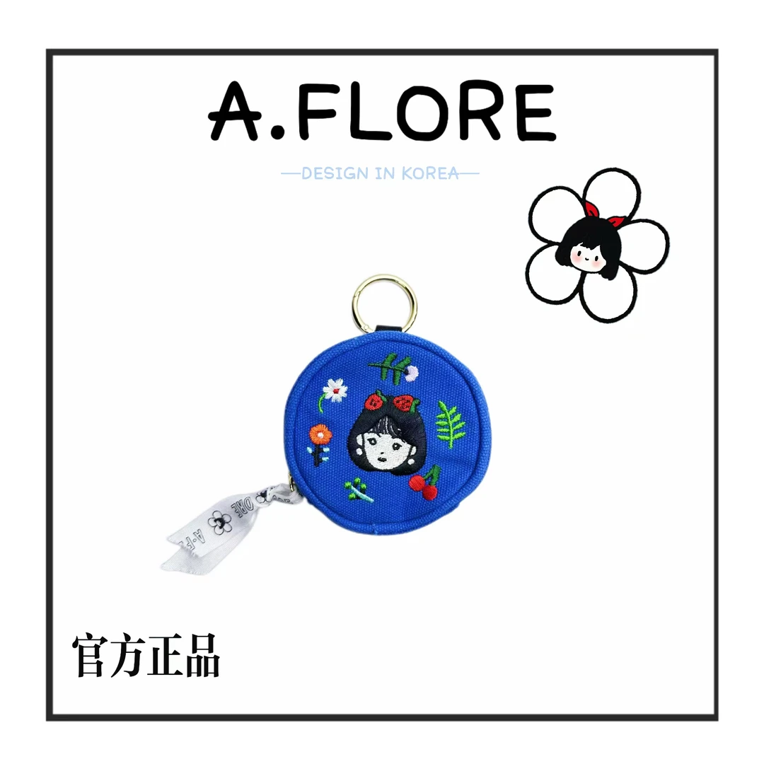 A. FLORE韩国原创手工可爱包包挂件4色可选零钱包A134