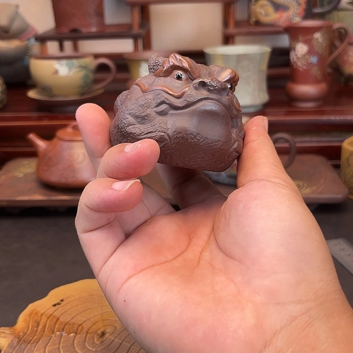 黄金段泥泥紫砂主人杯紫砂