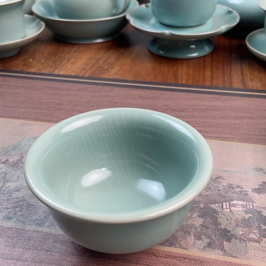 摆件原产地原矿汝瓷～茶器