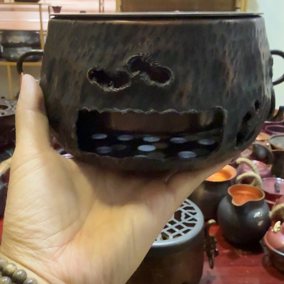 紫铜手工制作摆件