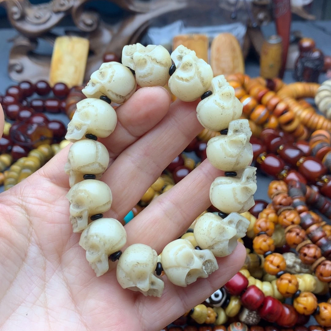 牛骨手串/手链牦牛骨手串