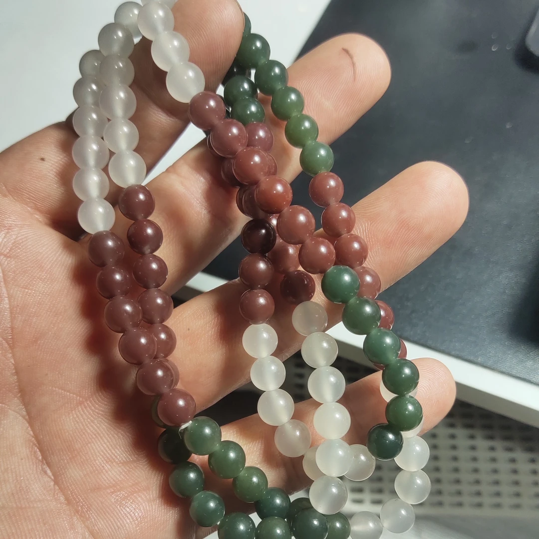 天然石头108颗可以挂起来做摆件