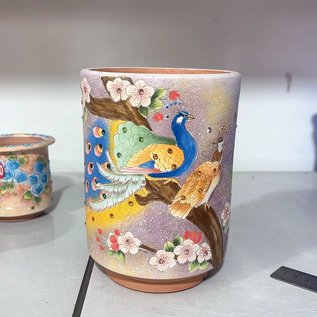 紫砂花盆手工花盆默认微瑕12/17