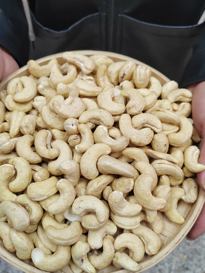 【兔兔精选】生腰果精选大个白腰果500g