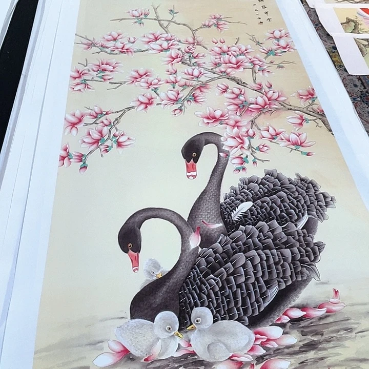 国画书画描金拓染金石传拓手写