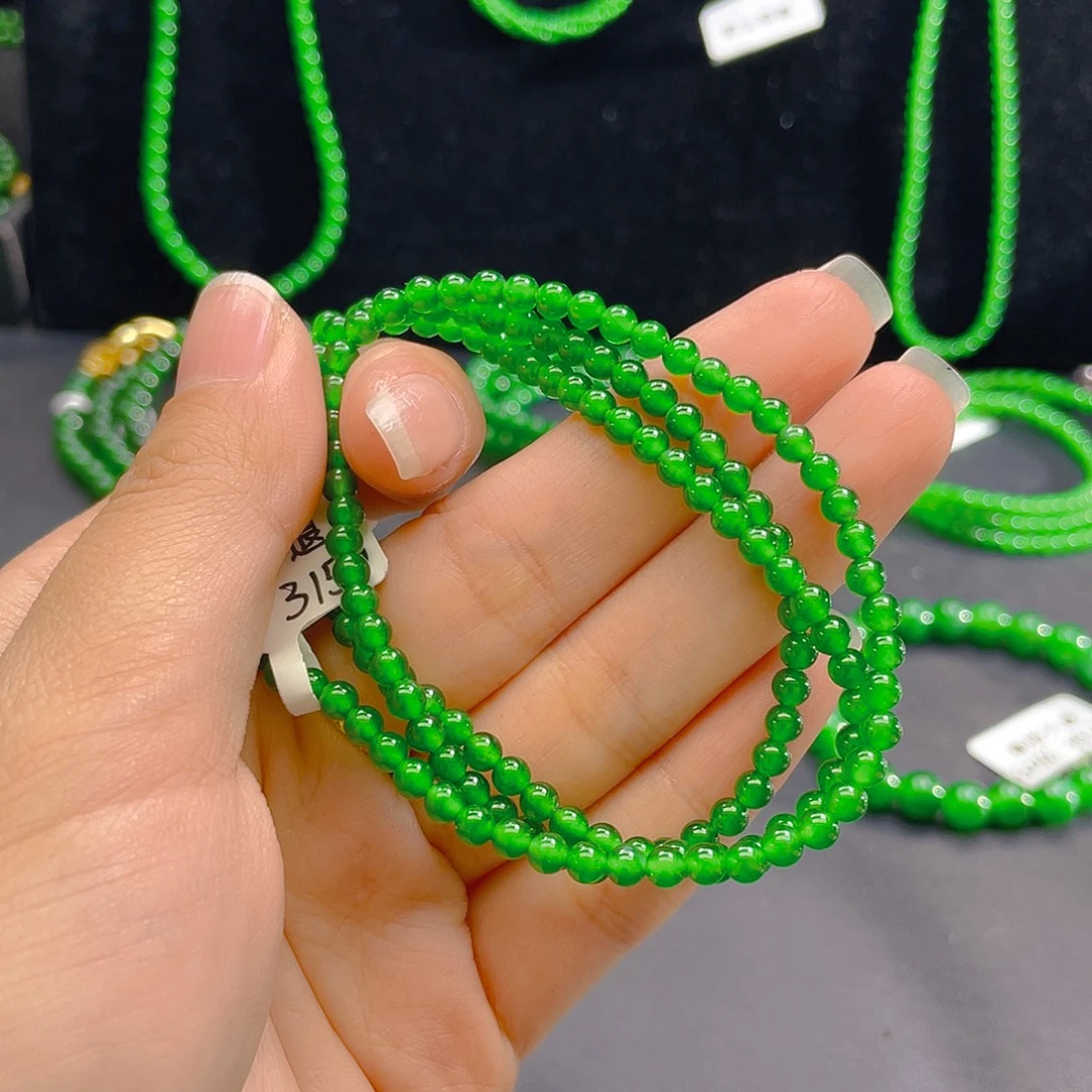 翡翠未镶嵌颈饰