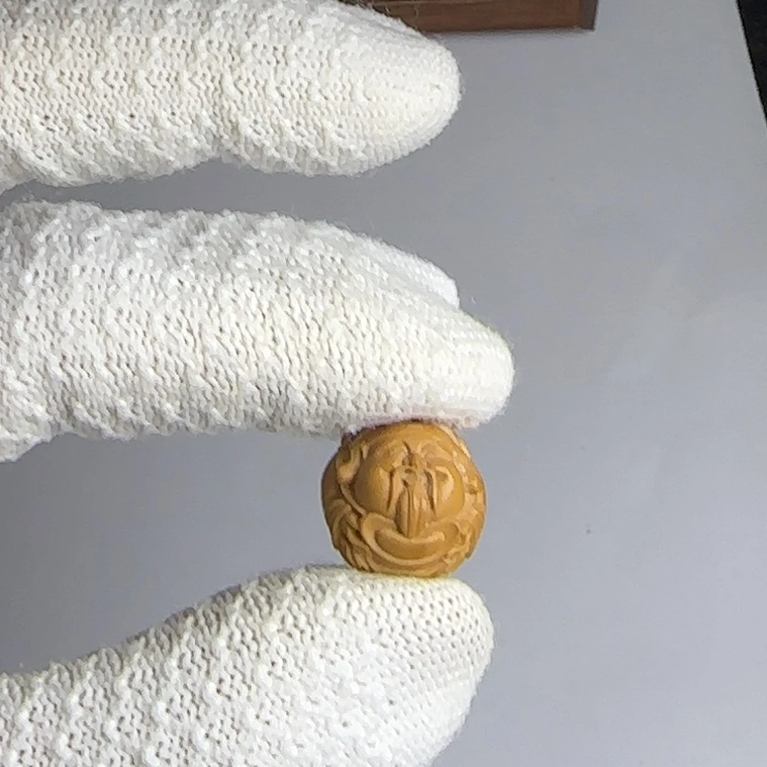 吊坠猴头核桃单颗雕刻