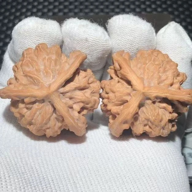 （非直播勿拍）全品团购盘山三棱文玩麻核桃一对（非一物一图）