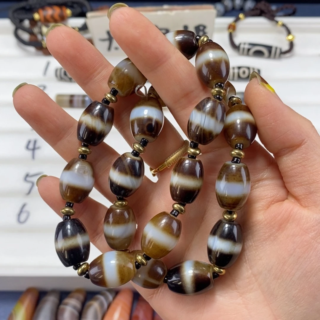 X***n玛瑙/玉髓合金颈饰