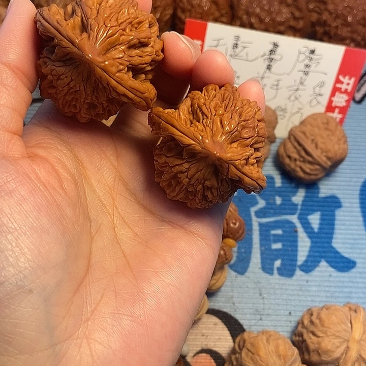 吊坠文玩核桃43虎头