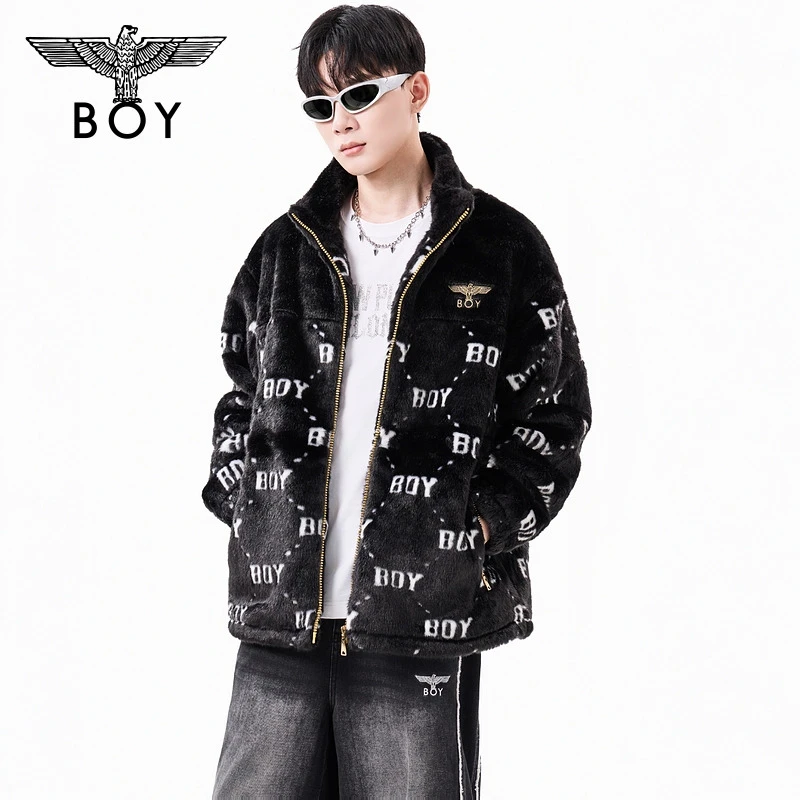 BOY LONDON中性款时尚潮流百搭通勤梭织外套N23904