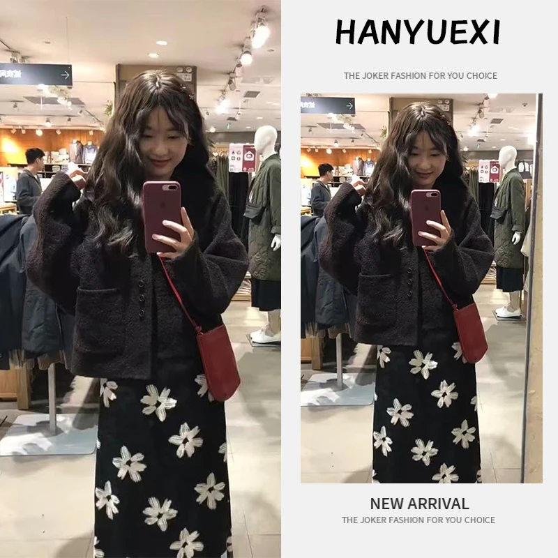 今年秋季流行漂亮套装2025新款轻熟风法式气质外套吊带裙两件套装