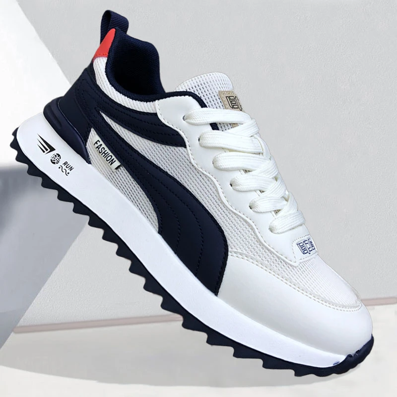 男鞋夏季网面透气男士休闲潮鞋百搭软底青年学生运动鞋轻便跑步鞋