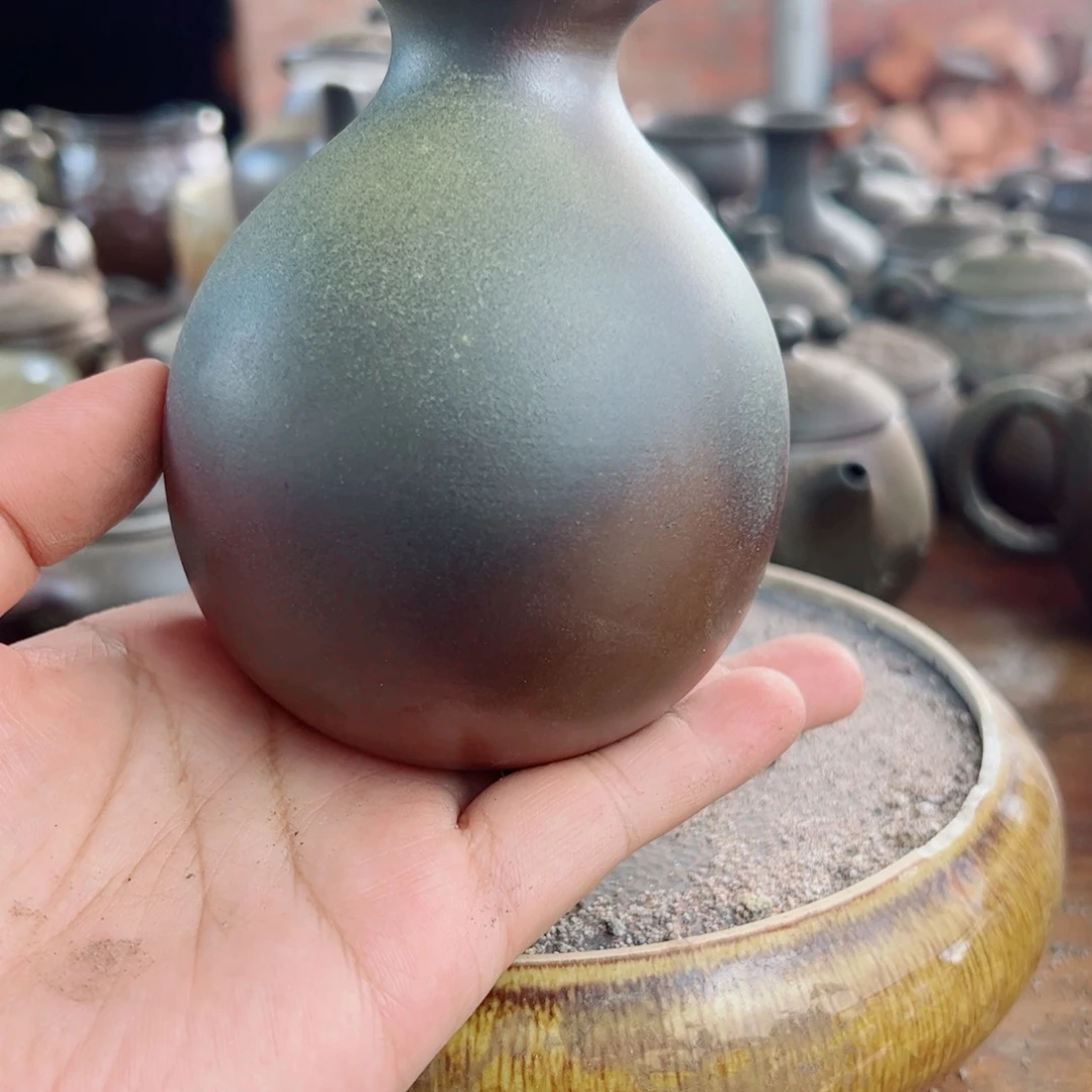 坭兴陶贵台龙窑柴烧茶器A235