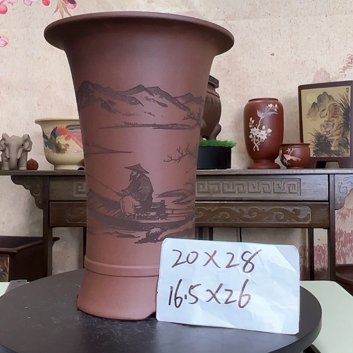 紫砂花盆宜兴紫砂
