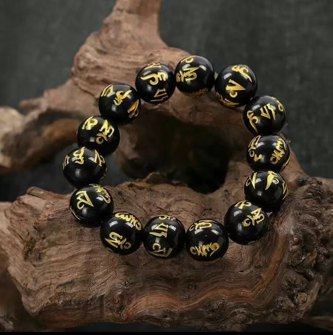 【古典珍藏】雪山重楼  G117经典精致树脂手链手