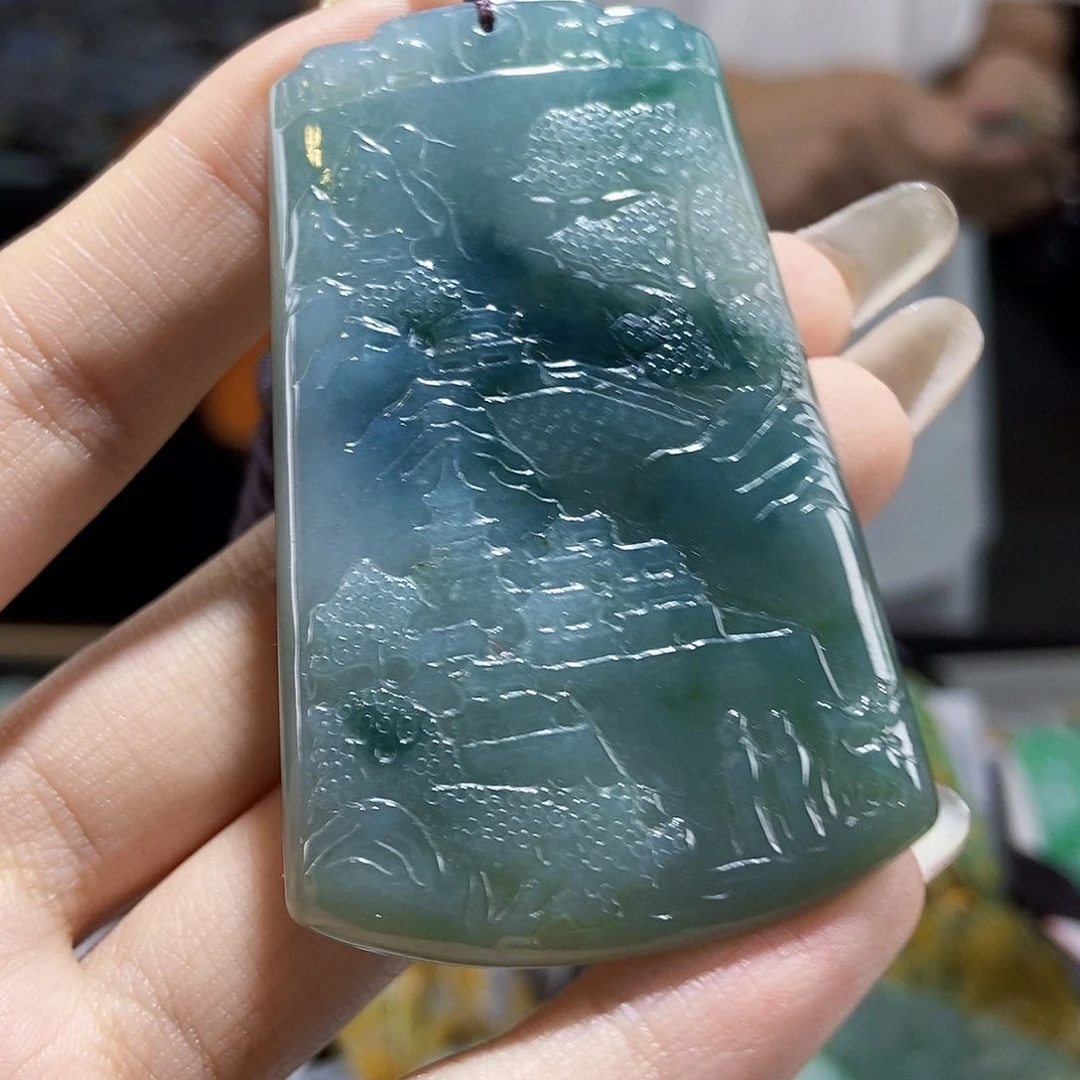 颈饰未镶嵌翡翠翡翠