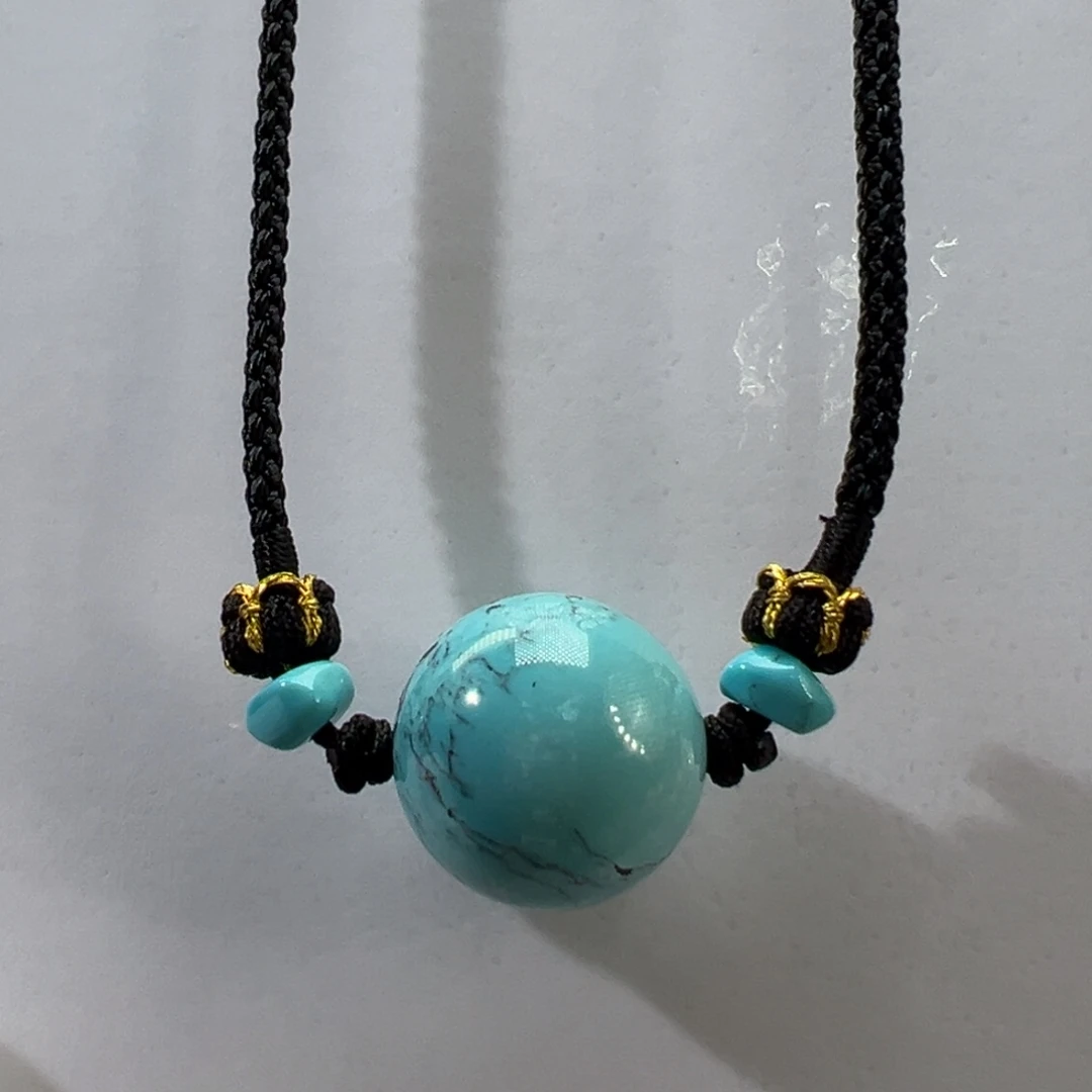 绿松石未镶嵌挂件16