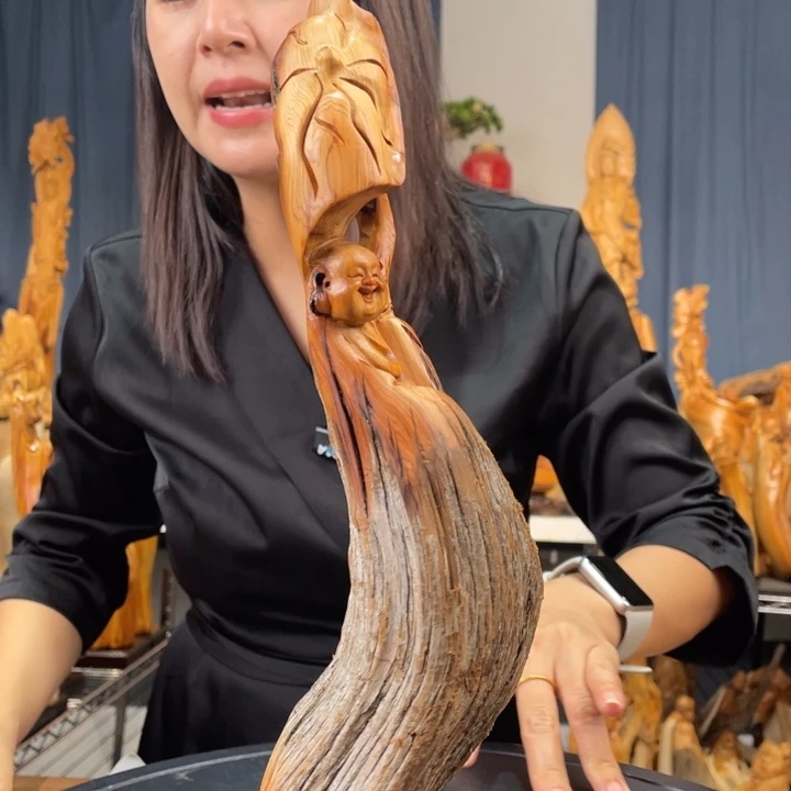 柏木（崖柏）随型摆件