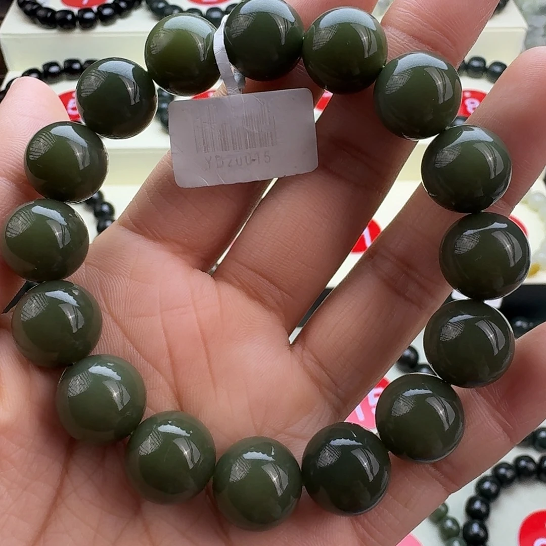 和田玉未镶嵌手串