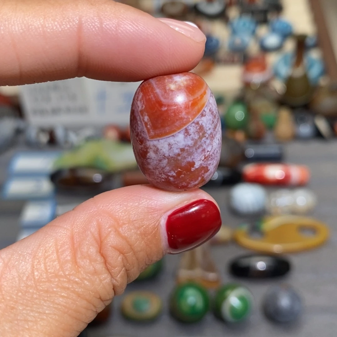 随***风玛瑙/玉髓合金手链