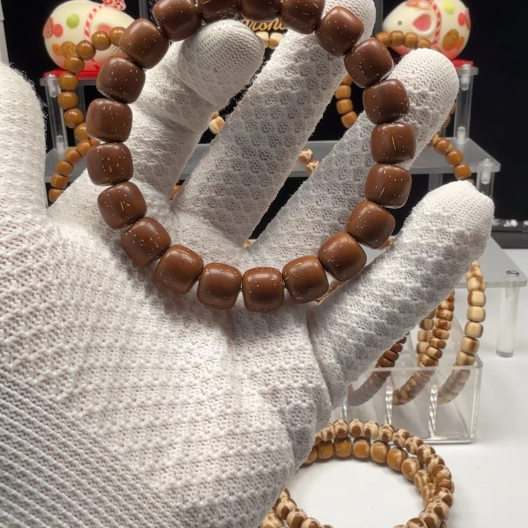 紫金鼠手串实心 紫金鼠 红皮老型 满天星 11.1mm