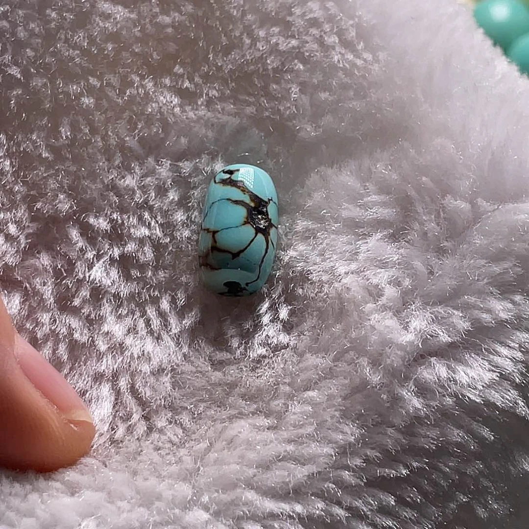 未镶嵌绿松石精品桶珠