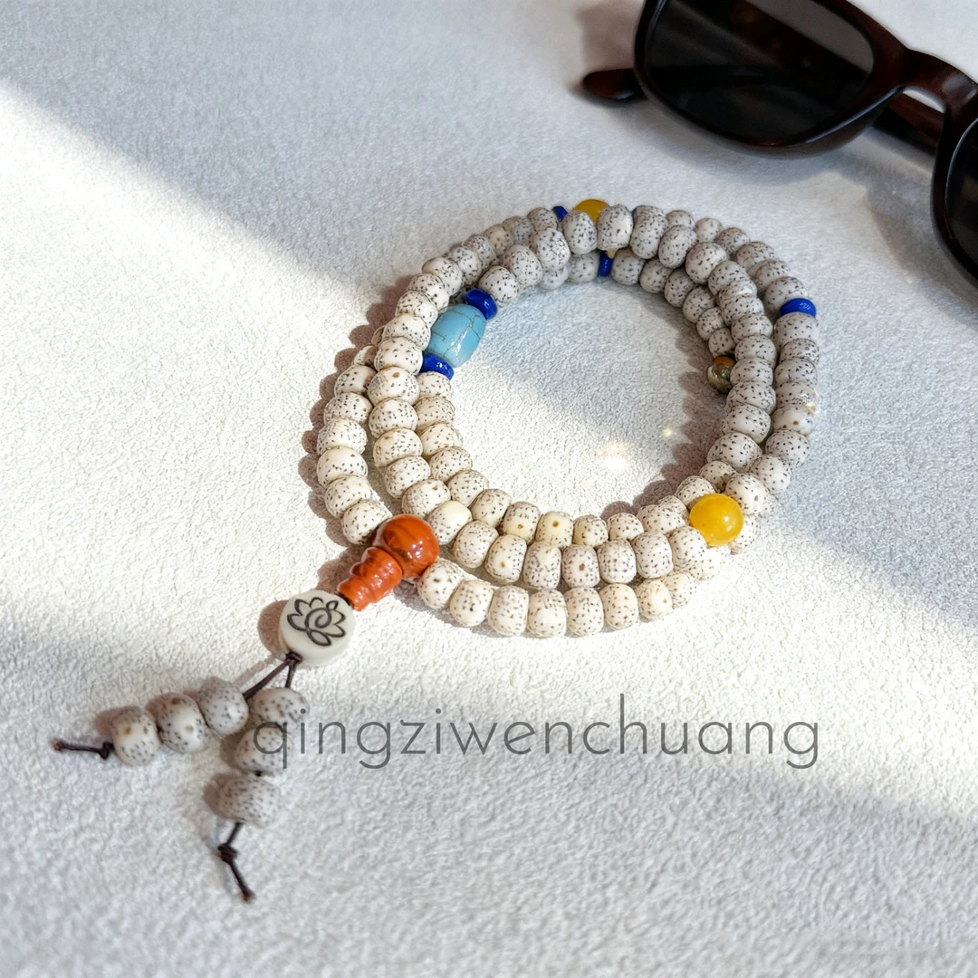 DP 1311-星月菩提-顺百星月108颗/7*9MM