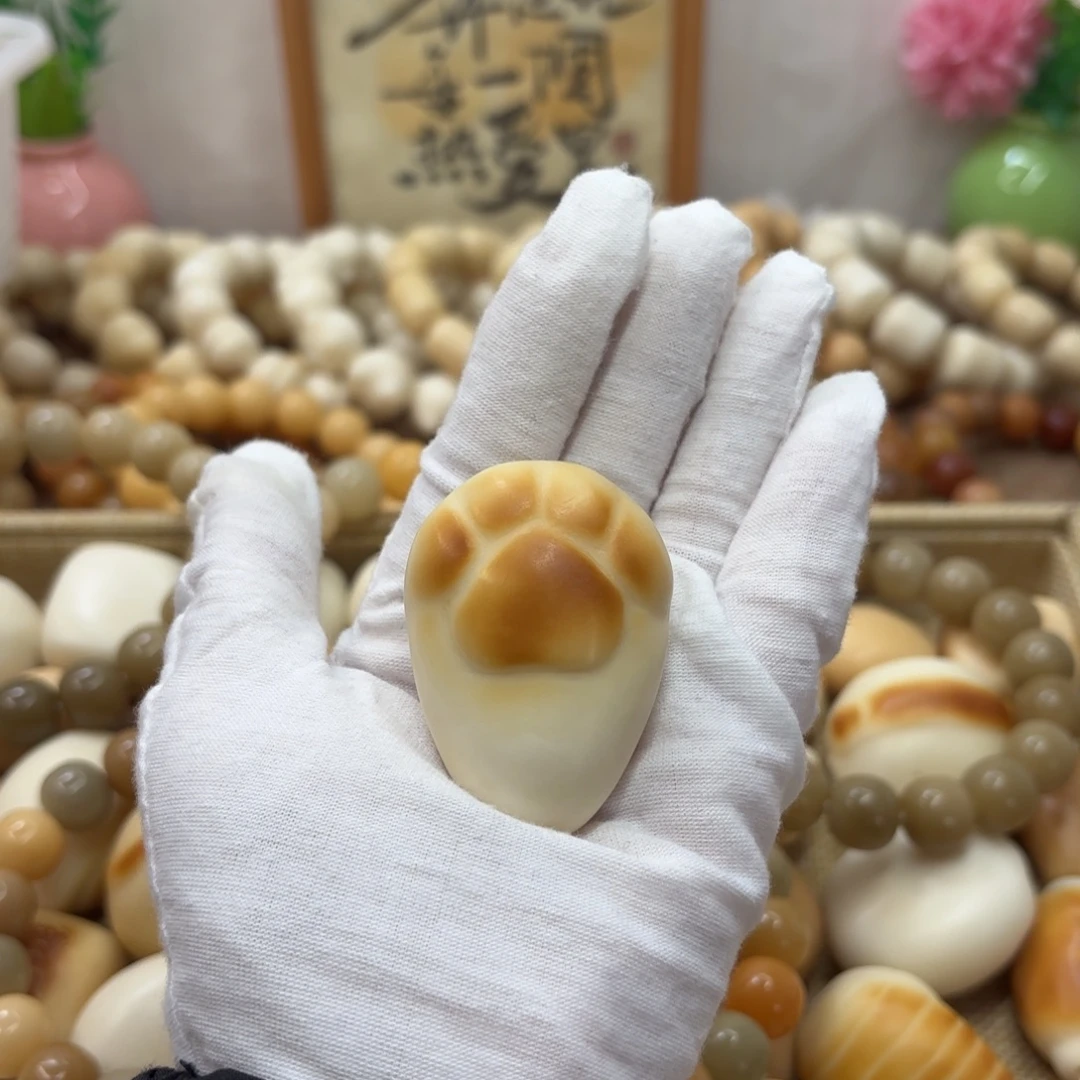 吊坠菩提根/象牙果牙果猫爪把件802