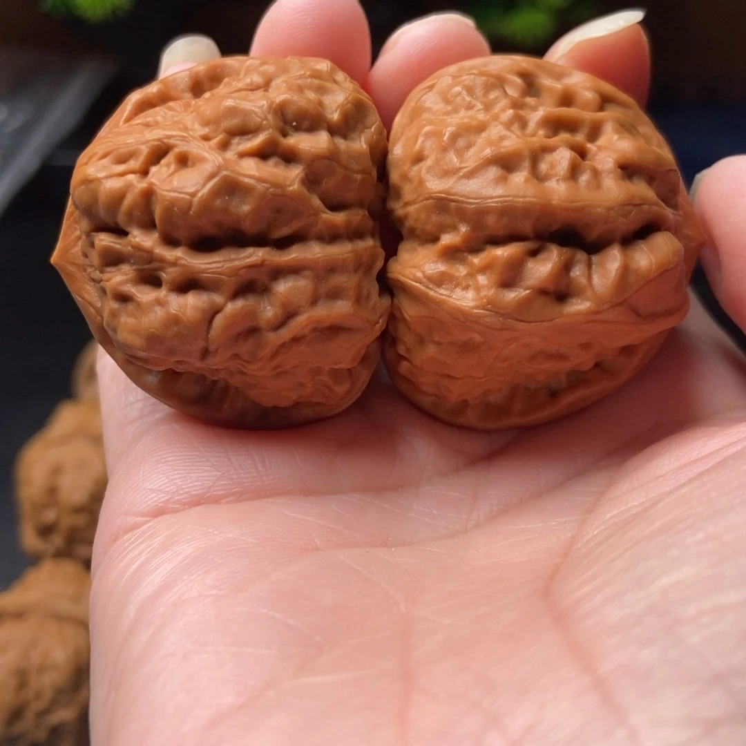 文玩核桃把件蛤蟆头39