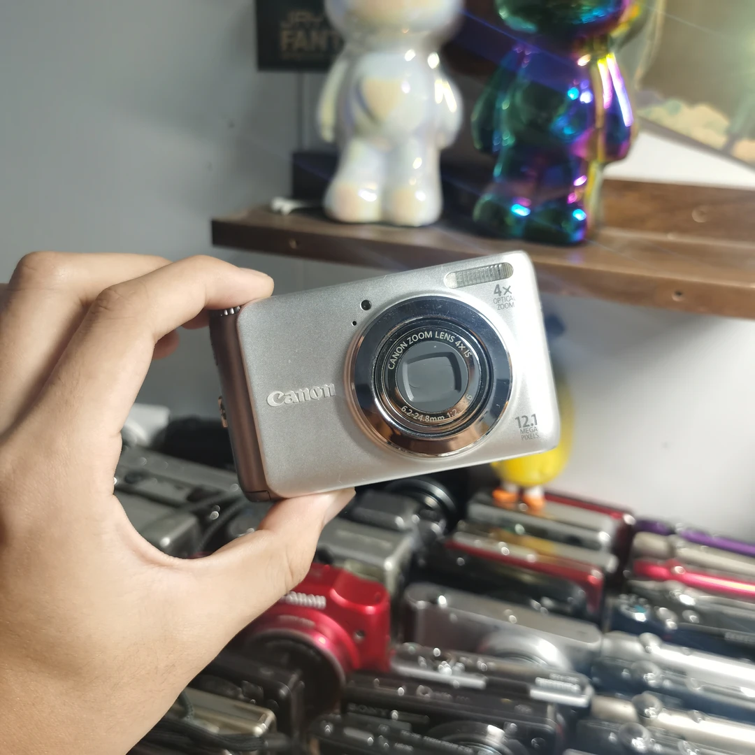 95新 Canon/佳能 a3100功能正常1210w像素清晰冷白皮质感强特价出