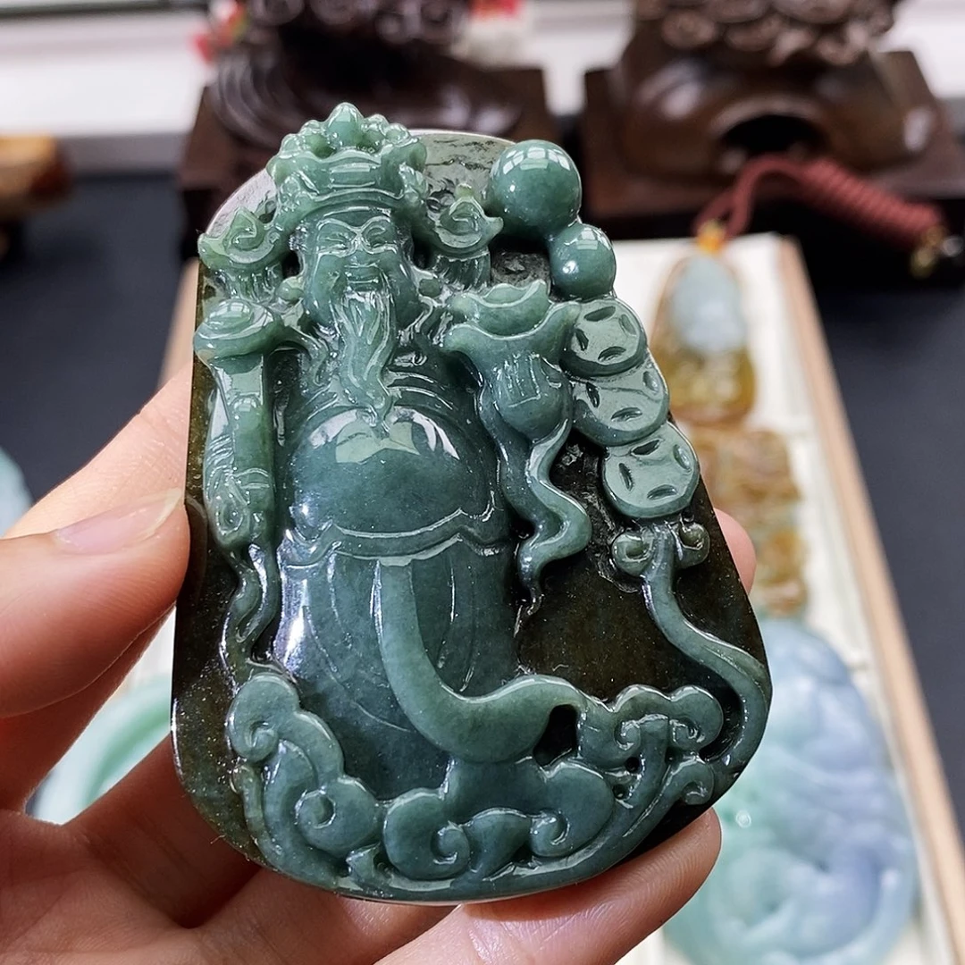 颈饰未镶嵌翡翠缅甸翡翠a货