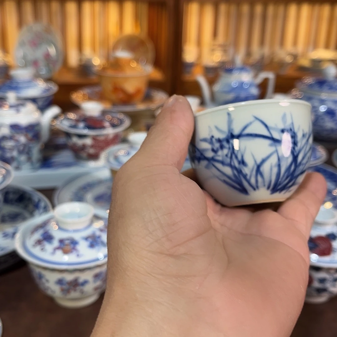 錡镇堂手工手绘杯