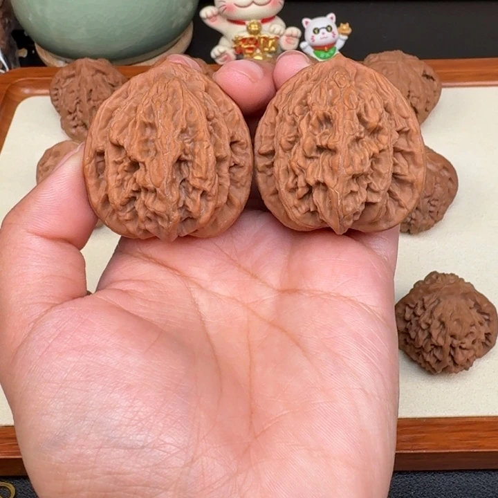 把件文玩核桃全品虎头41.5