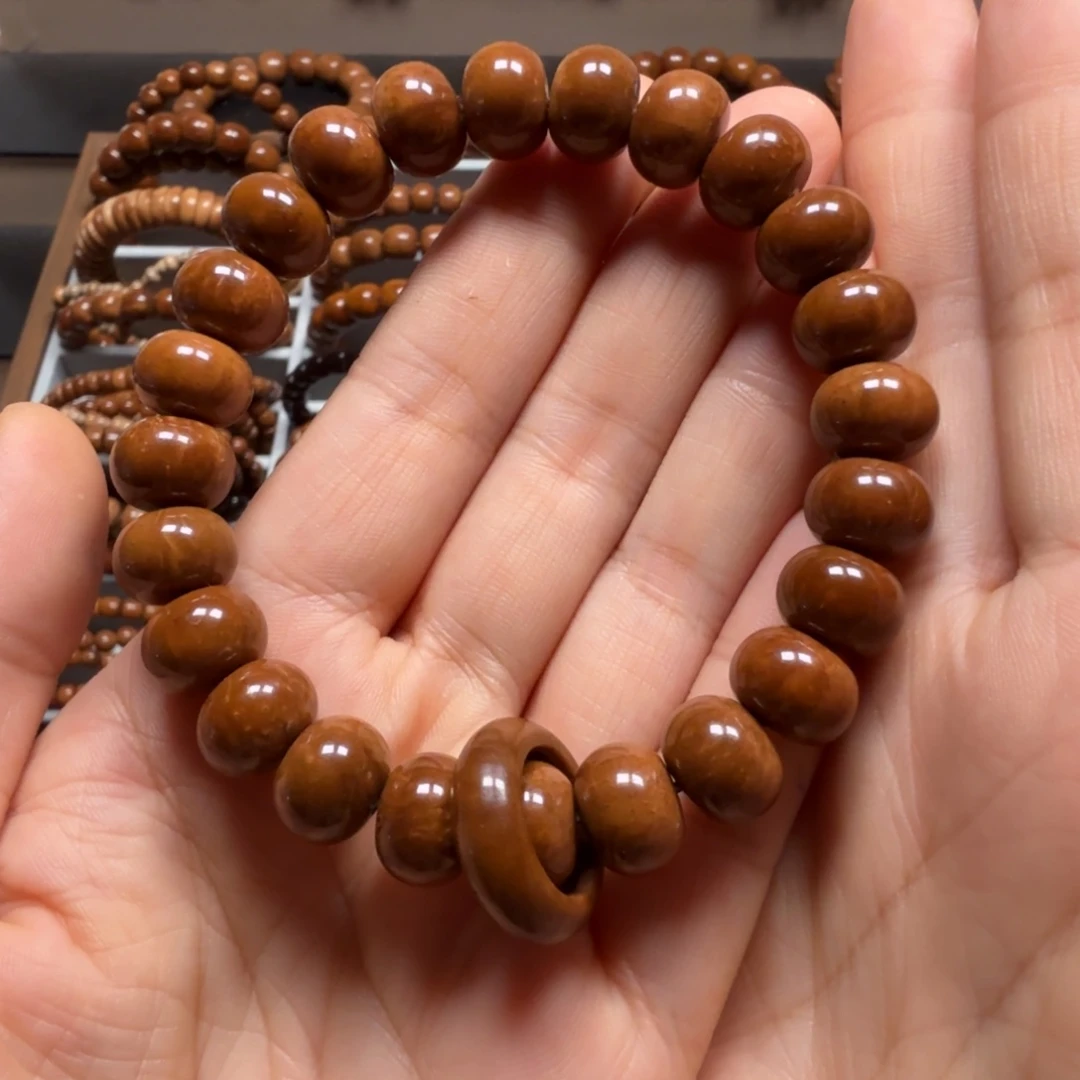 库克手串?****?库克菩提9*12算盘珠配跑环