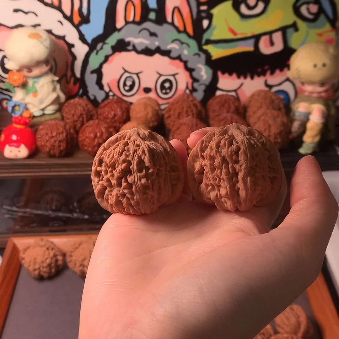 文玩核桃把件四座楼43