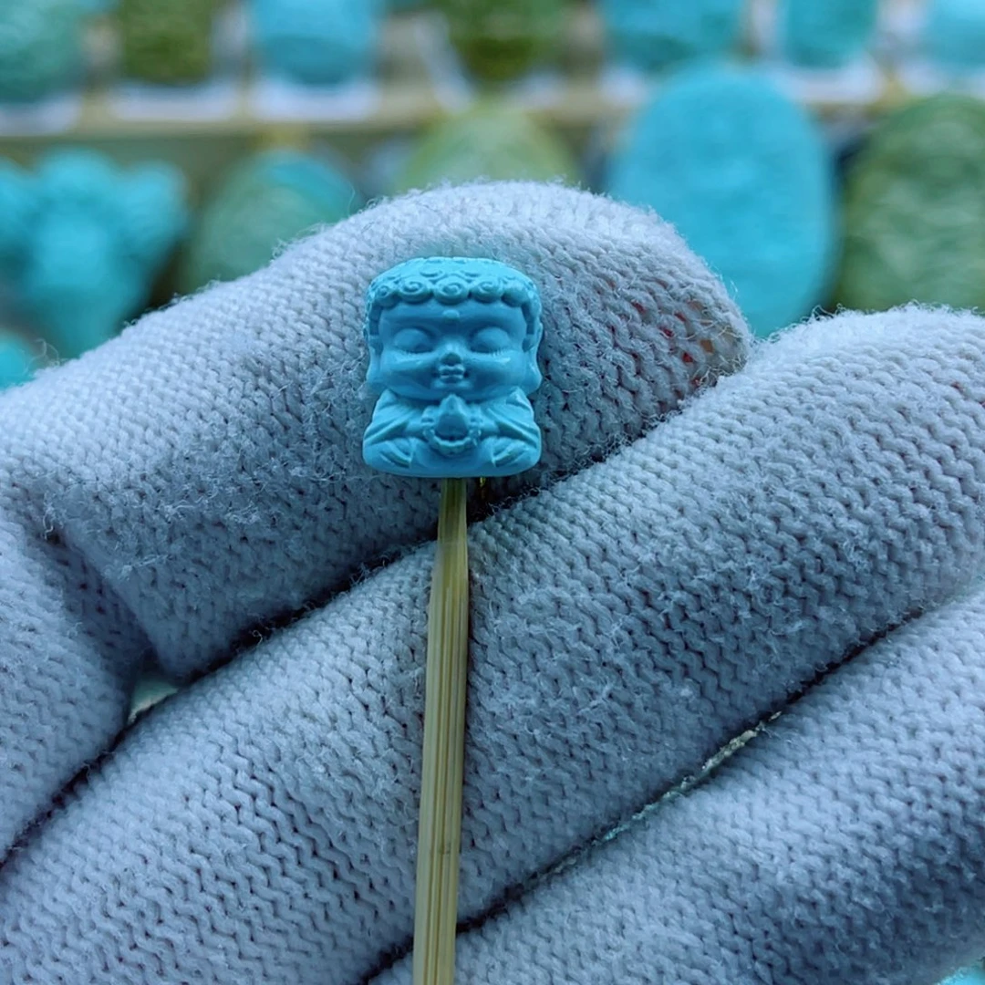 绿松石未镶嵌配饰