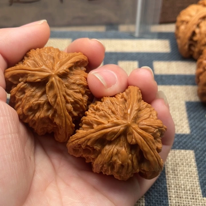 A***持核桃白狮子40核桃