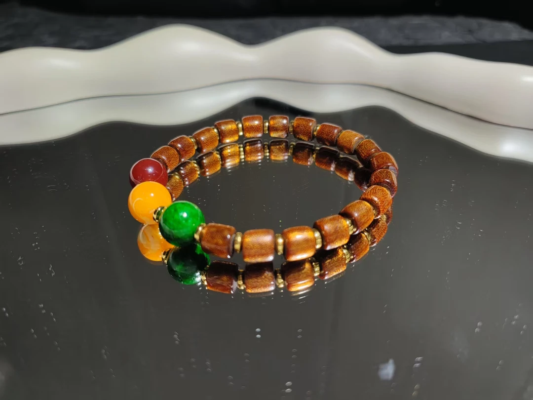 A1112【金汐】柳柳多宝手串