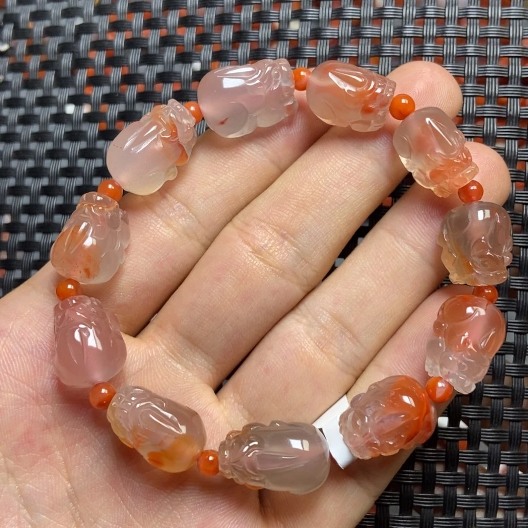 未镶嵌手串南红玛瑙