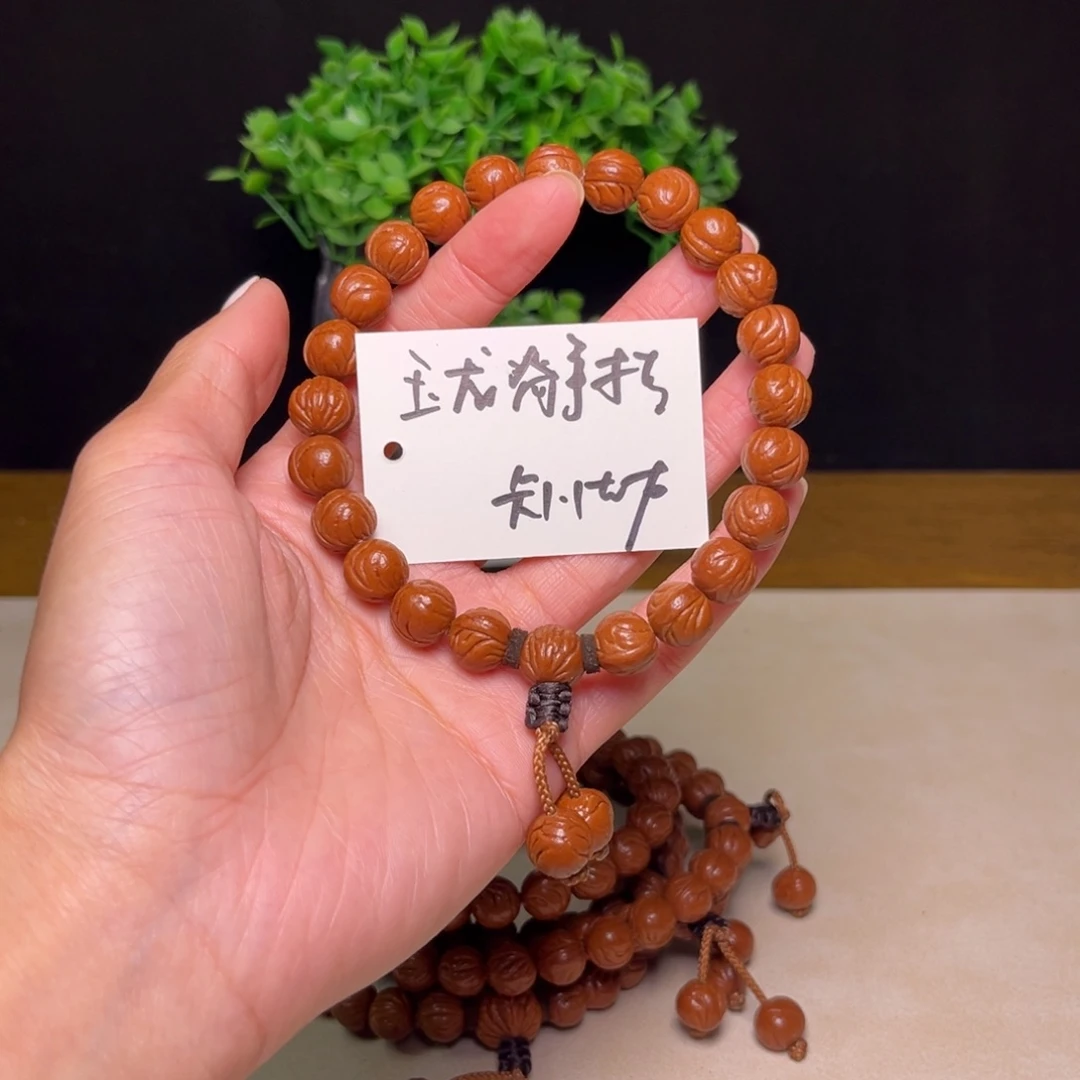 吊坠桃核秦陵野生龙纹桃核