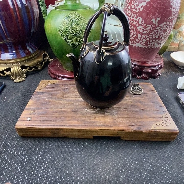 瓷片定窑的一个提梁壶