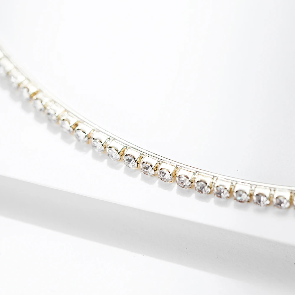 FJ2607精致亮钻发箍