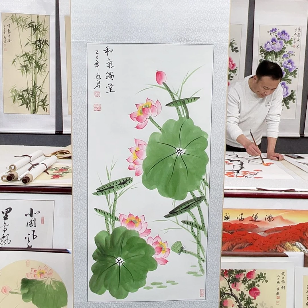 国画手绘作品手绘作品