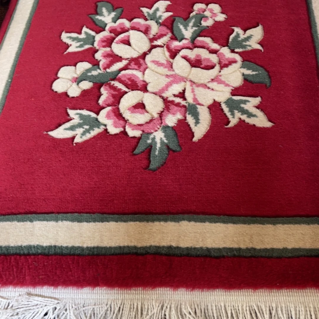 羊毛57×57纯羊毛加厚垫子