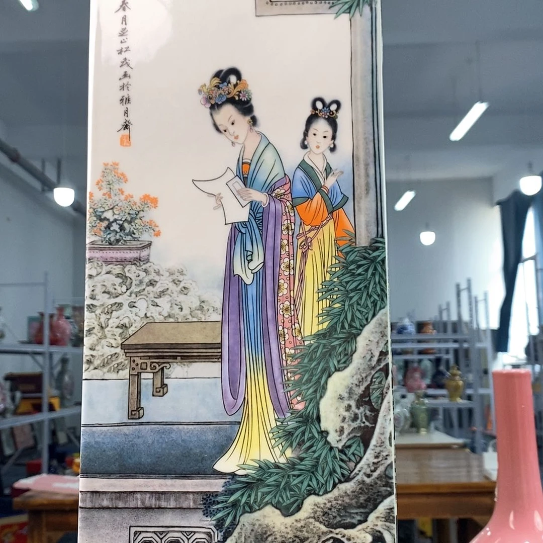 景德镇花瓶陶瓷摆件