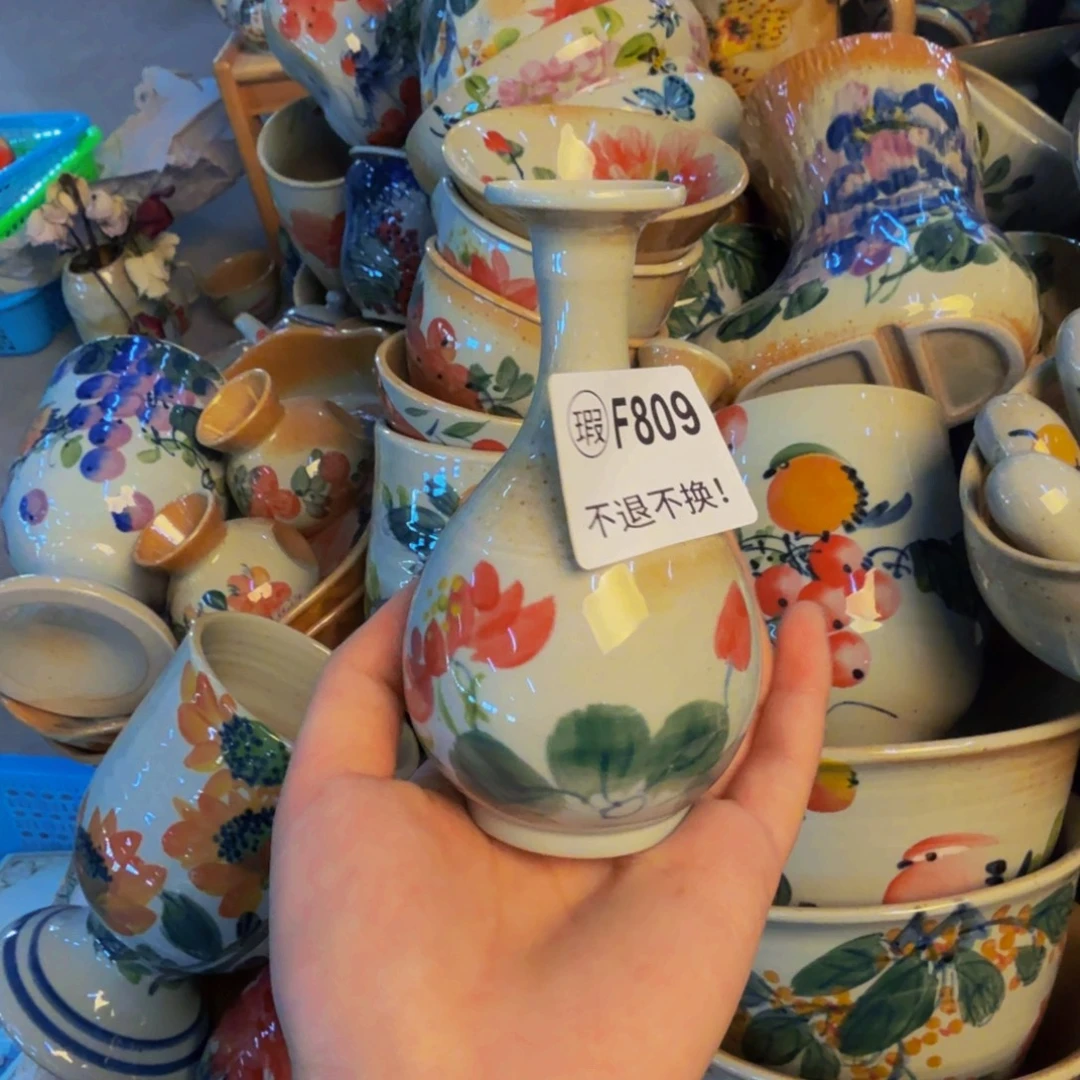 瓷片景德镇陶瓷手工手绘