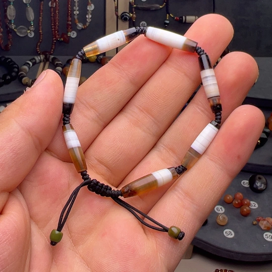 玛瑙/玉髓合金颈饰