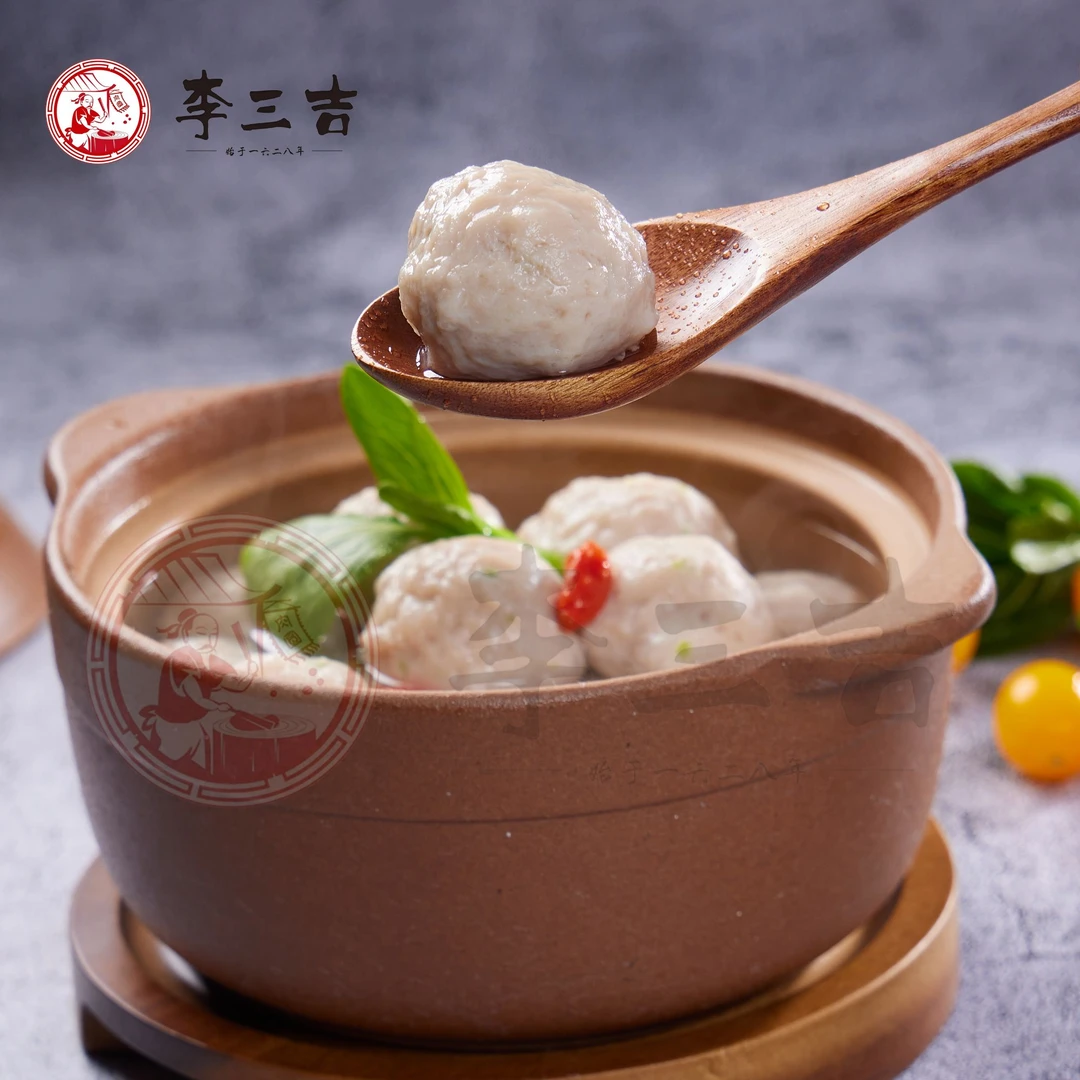 李三吉钦工肉圆省级非遗江苏老字号纯手工无防腐限量制作