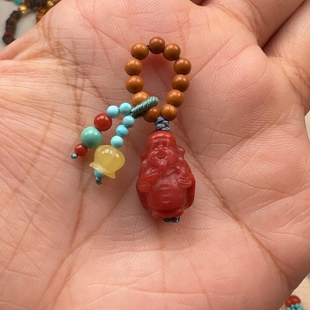 南红玛瑙未镶嵌吊坠(不含链)